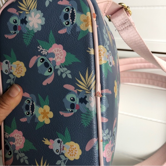 Disney Loungefly Mini Backpack- Stitch and Scrump w/ matching wallet - Picture 5 of 15